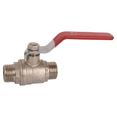 OLDE Wholesale Brass lever valve External M xM Threaded Pack straight Ball Valve